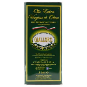 OLIO EXTRA VERGINE DI OLIVA " GIALLORO" LT.5 - NOVELLO 2023/2024